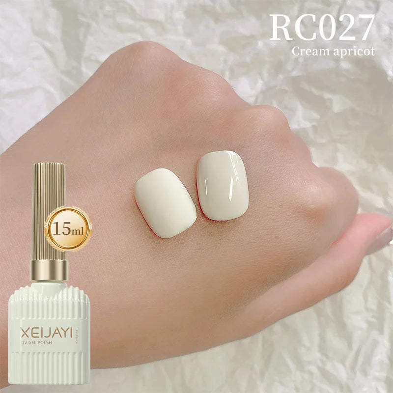 15ml Gel Nail Polish Set - Hybrid Semi-Permanent UV/LED Soak Off Varnish