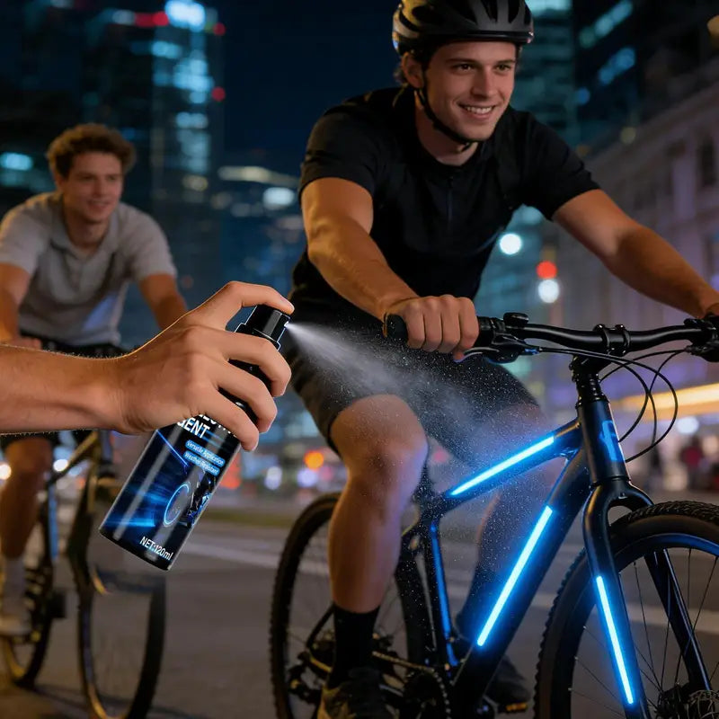 Glow in the Dark Spray Paint - Waterproof Reflective Coating for Garments, Vehicles, and Outdoor Use 120ml