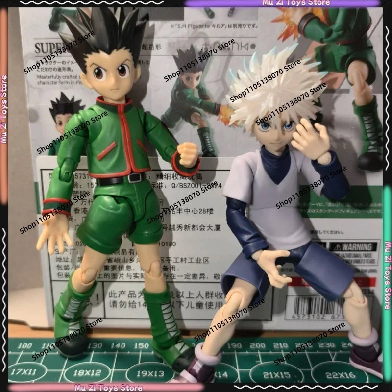 Anime Action Figure Collection Killua Zoldyck & Gon Toys - Hunter X Hunter Figurines