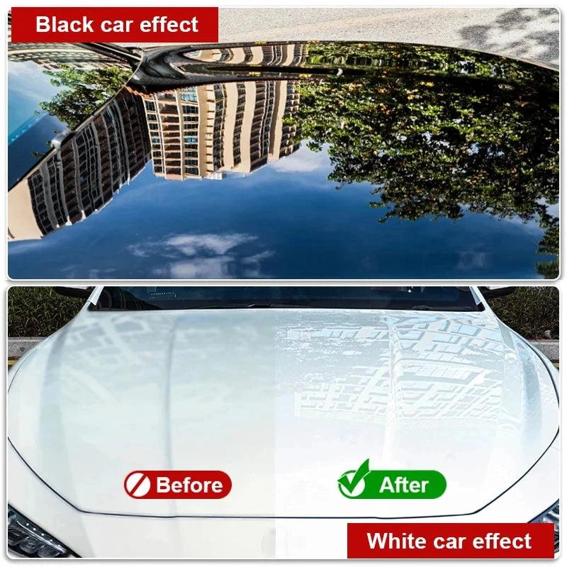 Car Coating Spray with Quick Effect & Scratch Protection - Vehicle Wax & Glass Cleaner