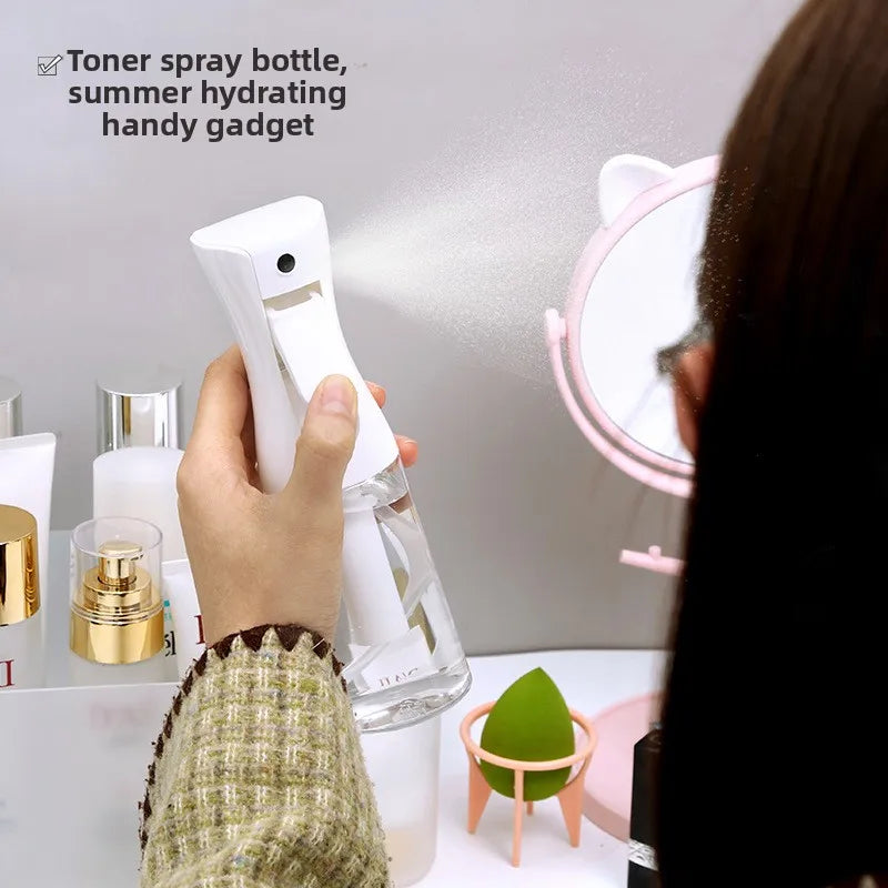Refillable Fine Mist Spray Bottle Leak-Proof Water Sprayer for Cleaning Skincare Hair Plants