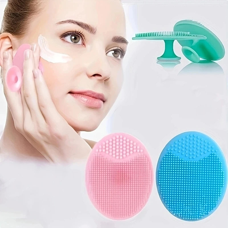Soft Facial Cleaning Brush for Pore Cleansing Sensitive Skin Face Wash Tool