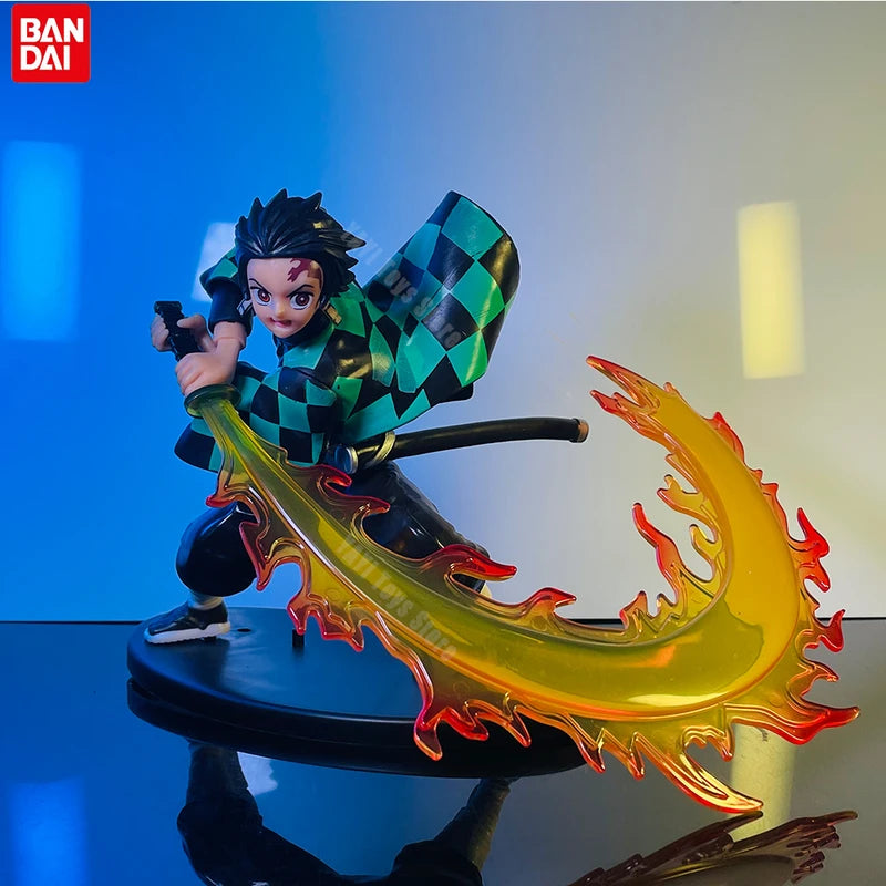 Anime Action Figures Collection - Demon Slayer Tanjirou Zenitsu Kyoujurou PVC Toy Set for Kids & Gifts