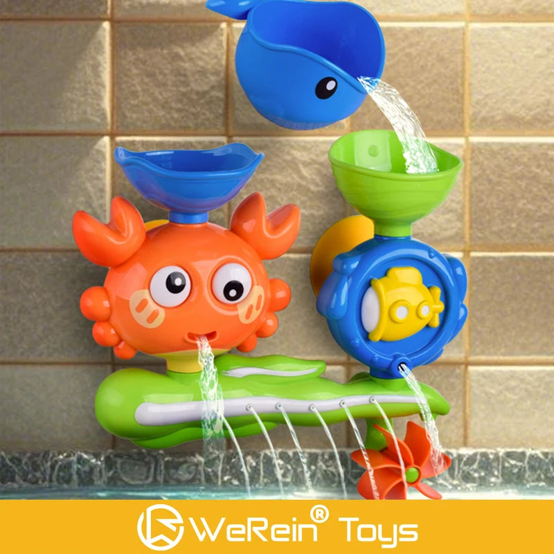 Children's Crab Bath Toy Water Play Toy for Kids 0-3 Years - Bathtub Fun