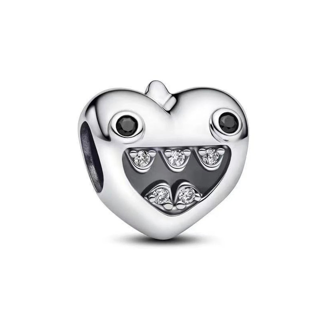 Halloween Skull Bat Pumpkin Ghost Pendant Charm for Bracelets Jewelry Gift