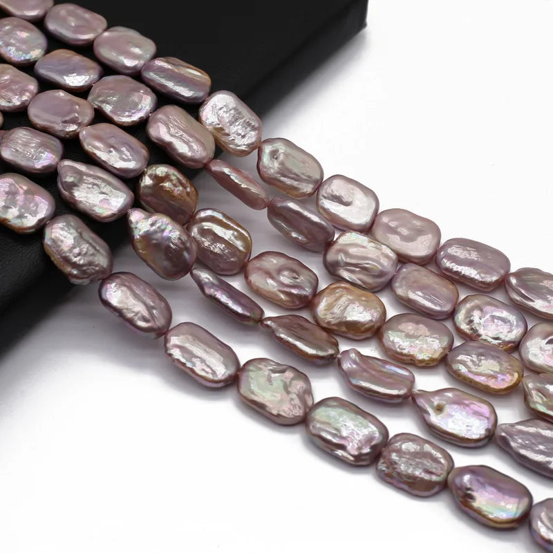 Natural Freshwater Baroque Pearl Beads for Jewelry Making 15x18mm Loose Beads