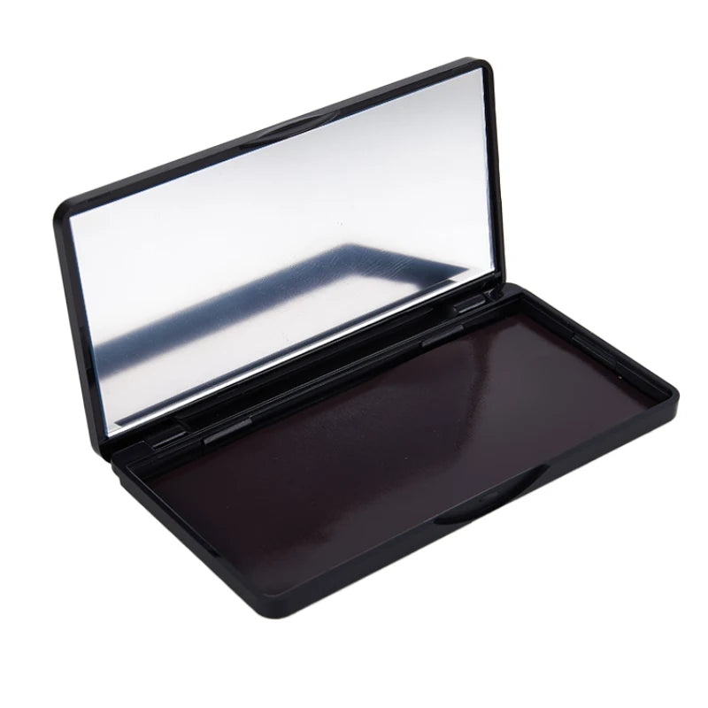 Magnetic Eyeshadow Palette with Mirror - Customizable Makeup Case for Powder & Blush