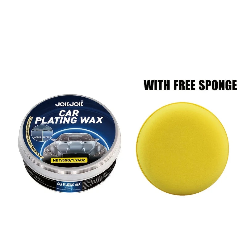Black Car Wax and Polish Set - Scratch Removal High Gloss Protection