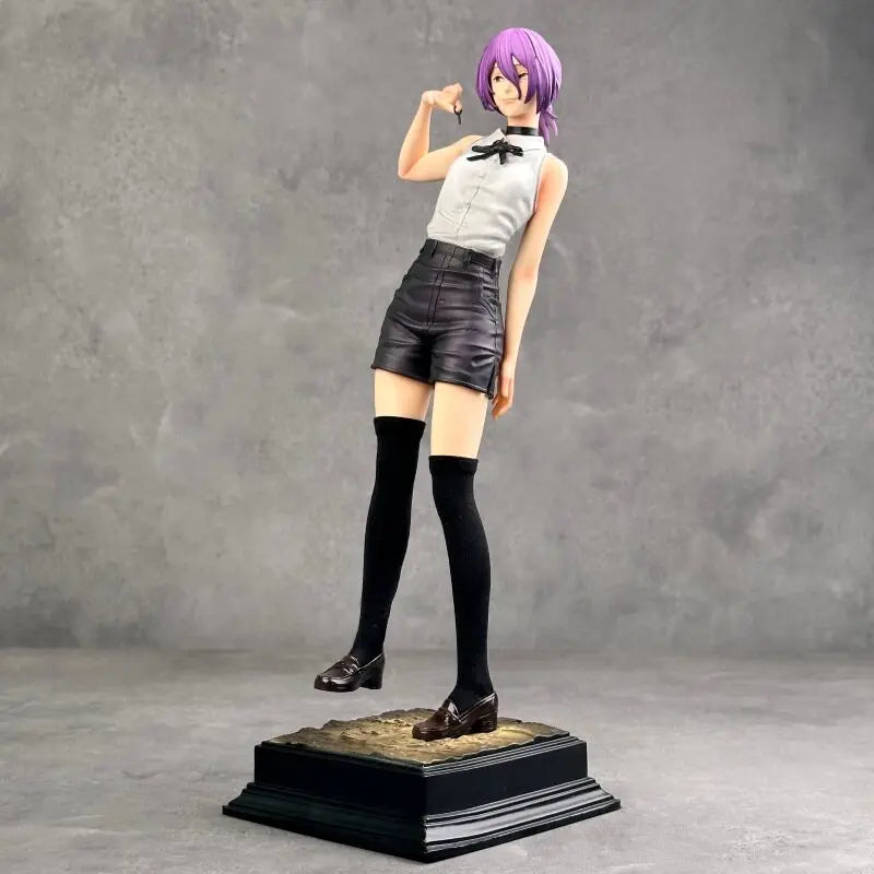 Anime Chainsaw Man Reze Action Figures PVC Toy Collectible Doll Model for Desk Decor