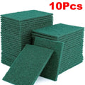 Grit-Free Reusable Kitchen Scrub Pads - Non-Stick Pan & Dish Cleaner, 10 Pack