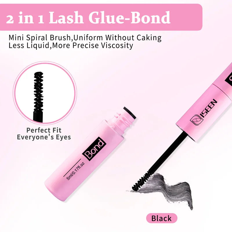 Strong Hold Eyelash Adhesive for Extensions - Lasts 48H Sealing Glue