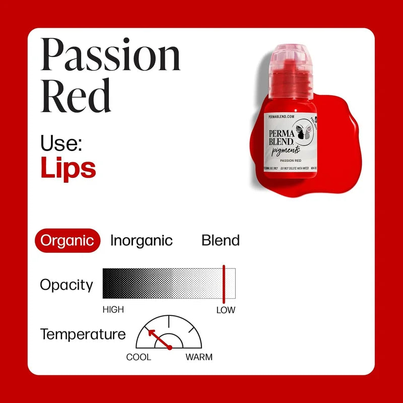 Permanent Makeup Pigment - Long-Lasting Professional Tattoo Ink for Microblading & Lip Tattoo