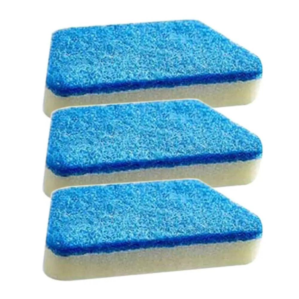 Multi-Functional Bathroom Wall Brush with Long Handle and Replaceable Sponge