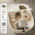 Large Capacity Hamster Cage Habitat Villa with 2-Layer Platform & Accessories