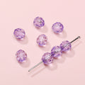 300pcs 6mm Crystal Acrylic Beads for Jewelry Making Loose Spacer Round Beads