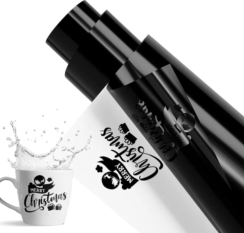 Adhesive Vinyl for Cricut & Silhouette - Outdoor Permanent Sticker Vinyl
