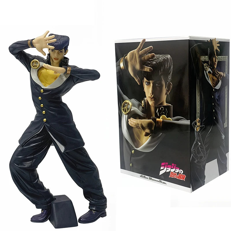 19cm Jojo Figure Bizarre Adventure Action Figure Collectible Doll - Joseph Joestar Desk Decor Toy Gift
