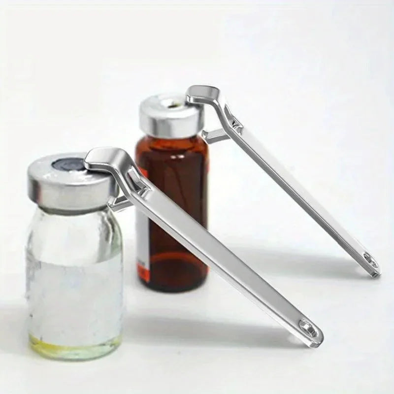 Stainless Steel Oral Liquid Vial Opener for Nurses and Doctors - Portable Ampule Bottle & Can Opening Tool