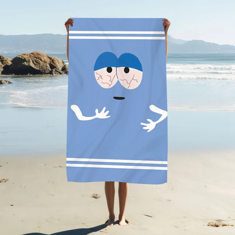 Large Soft Beach Towel for Travel Pool Gym Shower Camping Waterproof Quick Dry
