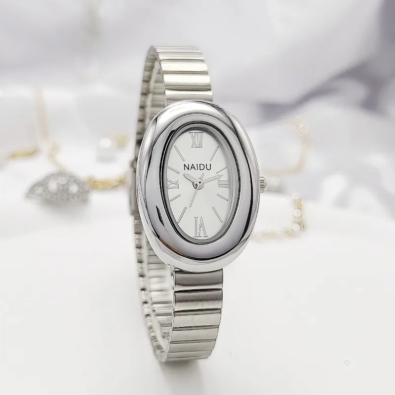 Luxury Gold Quartz Women’s Watch with Adjustable Stainless Steel Strap - Gift Ready