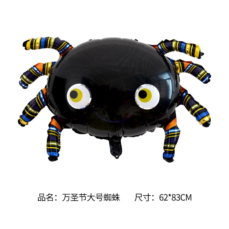 Halloween Spider Balloon Decorations Set for Party & Event Festivities