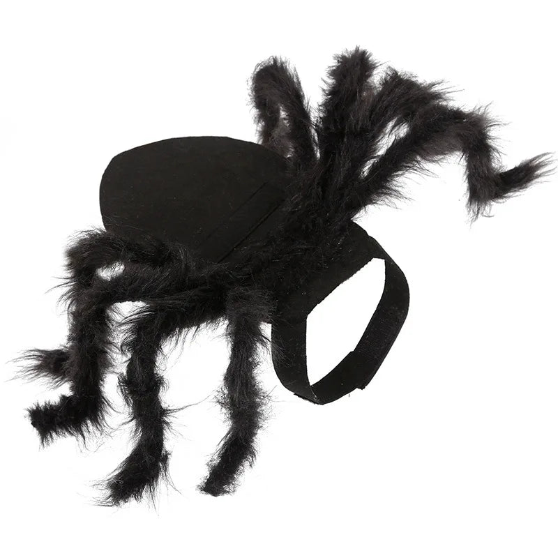 Halloween Pet Costume Spider Outfit for Small & Medium Dogs & Cats - Funny Cosplay