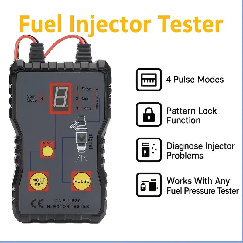 12V Automotive Fuel Injector Cleaner Test Equipment