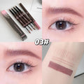 2-in-1 Eyebrow Pencil and Tinting Mascara - Waterproof Long-Lasting Natural Finish