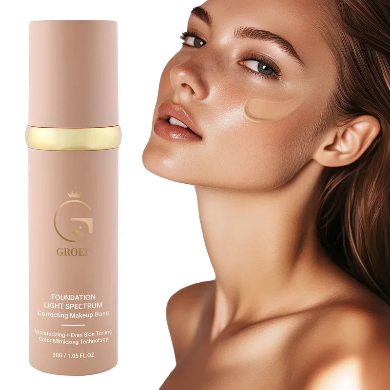 4-in-1 Liquid Foundation Concealer SPF 50 Hydrating Full Coverage Makeup Serum