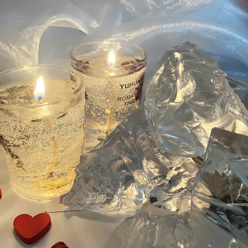 Transparent Candle Wax for DIY Candle Making - 100G/200G Crystal Melts