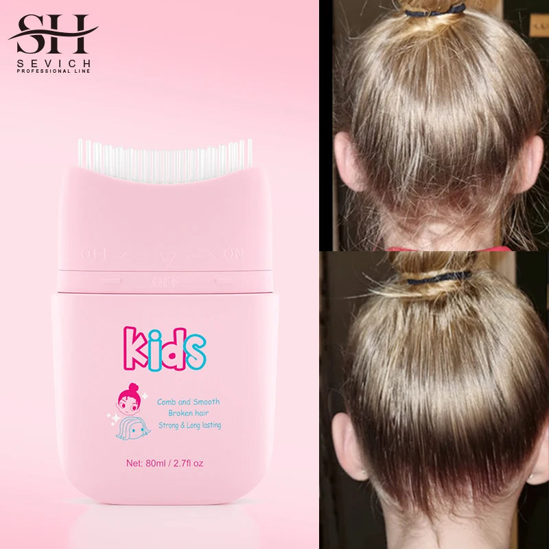 Hair Wax Stick for Wigs & Styling - Non-Greasy, 80ml with Built-In Comb