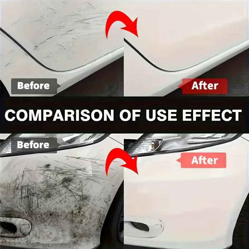 Professional Car Scratch Wax - Removes Light & Moderate Scratches, Polishes & Protects Paint for Long-Lasting Shine