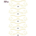 Gold Face Paint & Body Art Stickers Waterproof Party Makeup Decorations