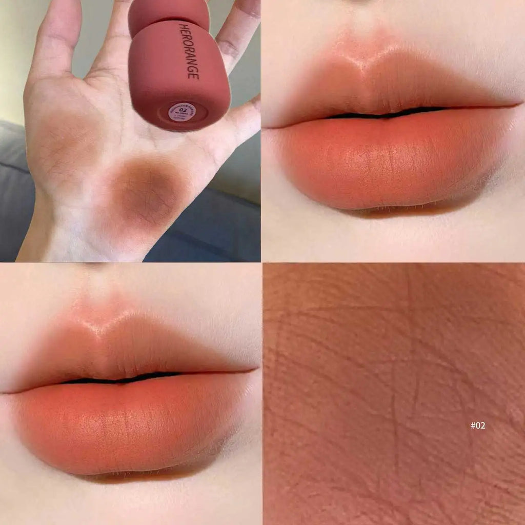 Velvet Matte Lip Mud - Long Lasting, Non Transfer, Brightening Lip Color Set