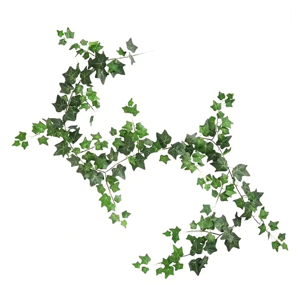 Artificial Ivy Garland 1.8m - Fake Greenery Vines for Home & Wedding Decor
