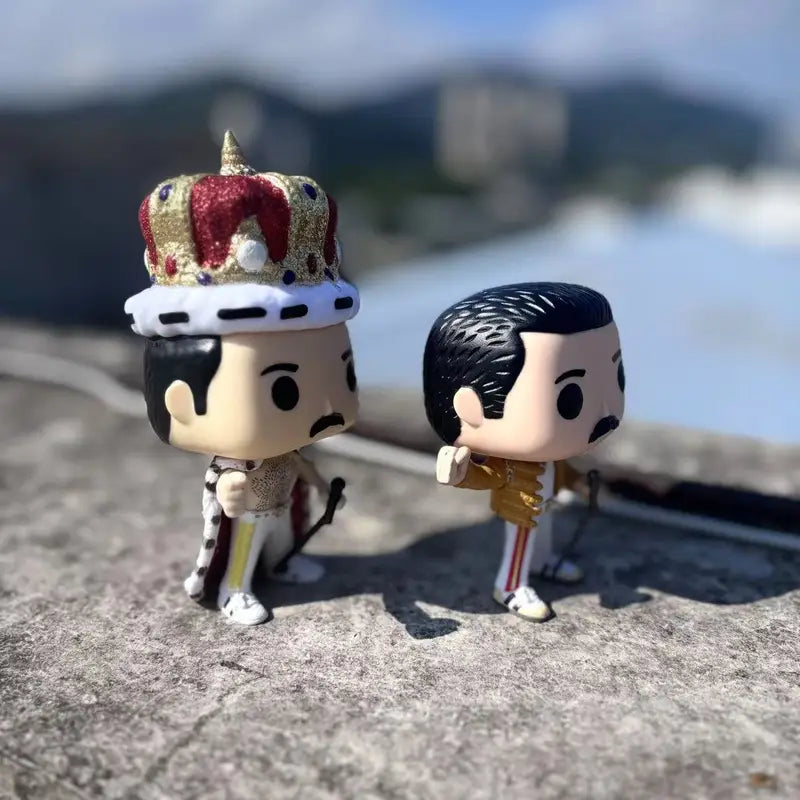 Freddie Mercury Queen Vinyl Figure Collection - Wembley & King Diamond Styles