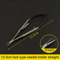 Needle Holder Microsurgery Surgical Needle Device Stainless Steel Fine Tip