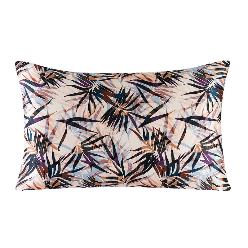 Mulberry Silk Pillowcase with Zipper - 100% Natural Satin Bedding Cover