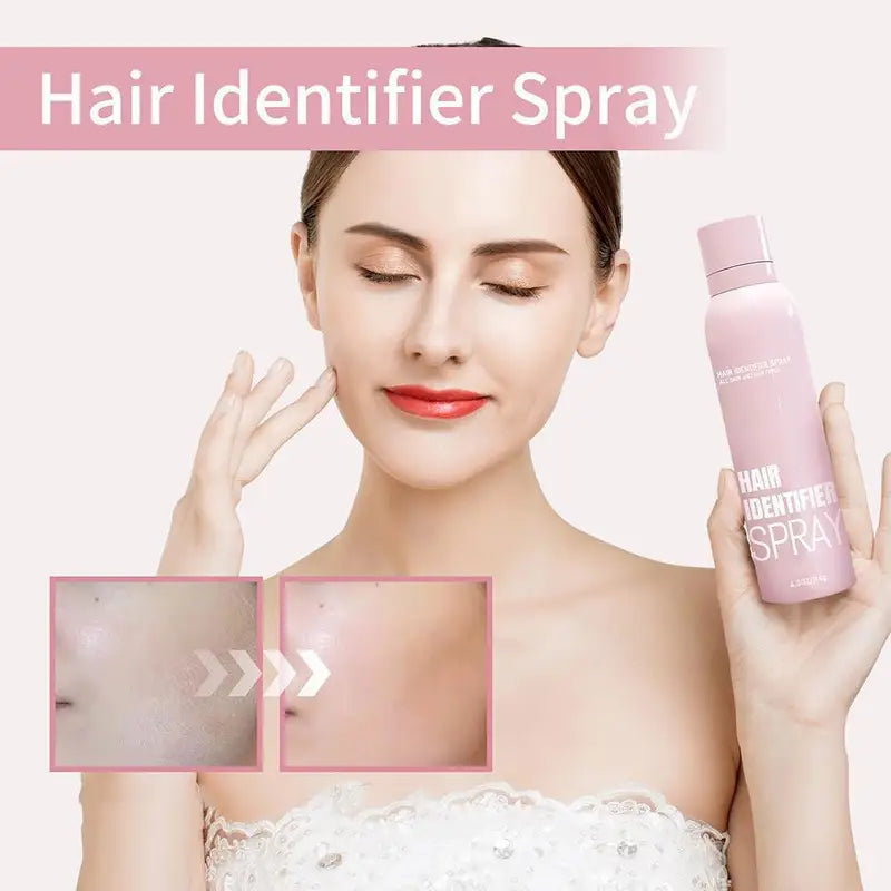 Skin & Hair Removal Spray for Face and Body - Moisturizing Dermaplaning Kit