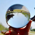 100mm Clear Glass Crystal Ball Photography Prop Feng Shui Home Decor Sphere