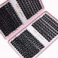 D Curl Lash Book Fluffy Volume & Individual Lash Clusters for DIY Extensions