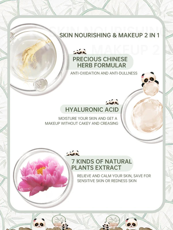 Catkin Full Coverage Cushion Foundation for Sensitive Skin - Breathable, Hydrating & Nourishing Makeup