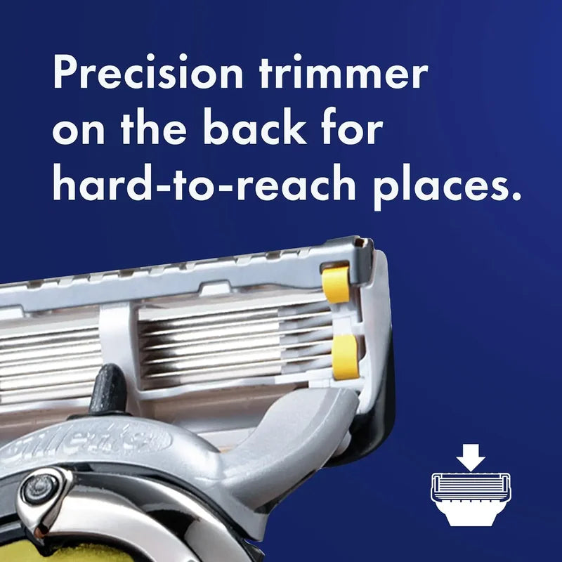 Gillette Fusion Razor Blade Refills for Safety Razors - Comfort & Cooling US