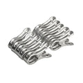 Stainless Steel Windproof Clothespins for Clothes Drying - 10 Pack