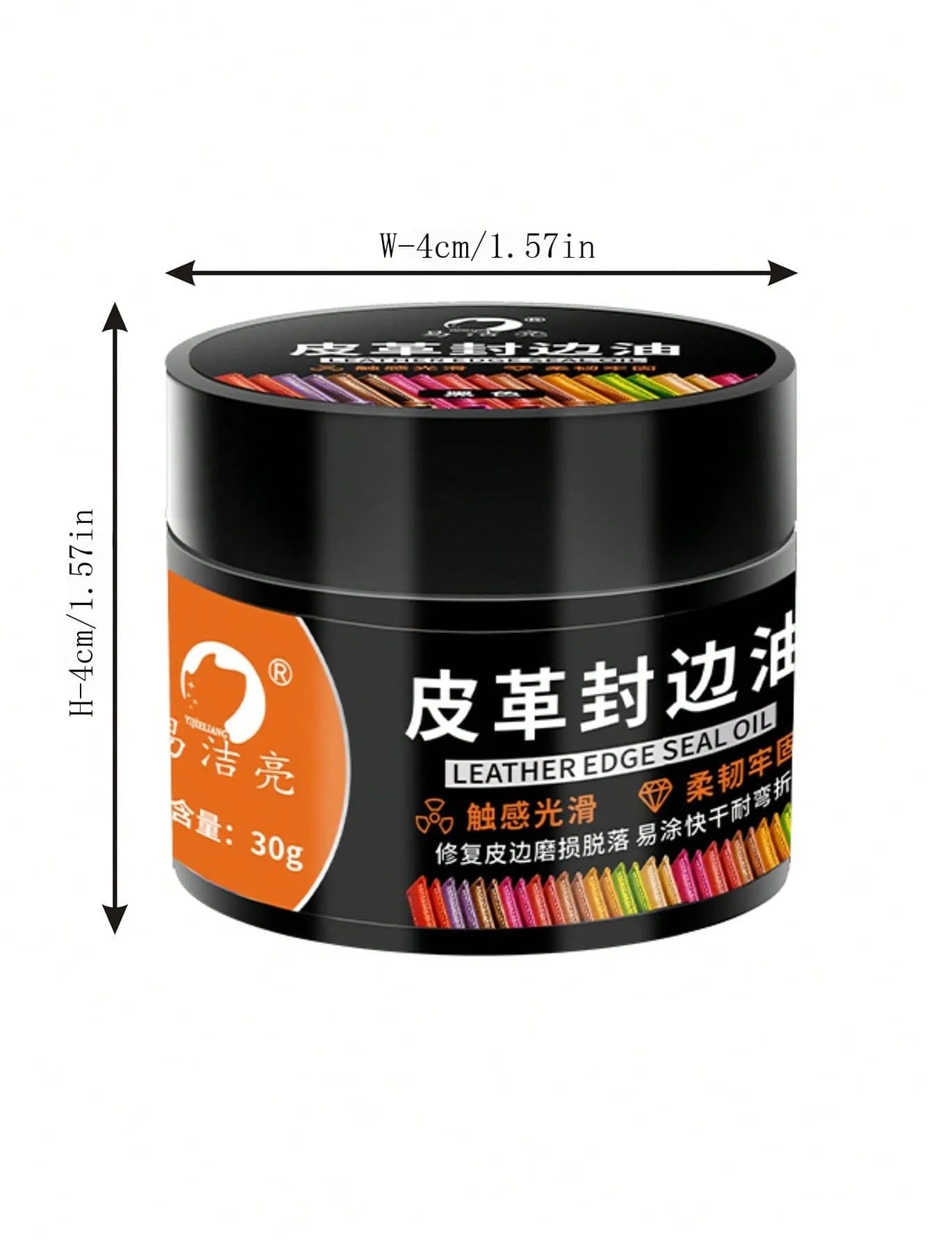 Leather Edge Oil Repair Kit for Leather Recoloring and Wear Restoration