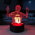 Footballer Lionel Messi 3D Acrylic Night Light with 7 Color Gradient & Dimmable Lighting