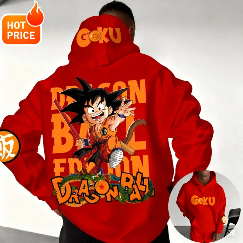 Dragon Ball Goku Hoodie Men Women Oversized Streetwear Winter Hoodie Unisex