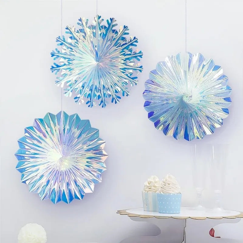 Iridescent Hanging Honeycomb Ball Decor Party Garland for Weddings Birthdays