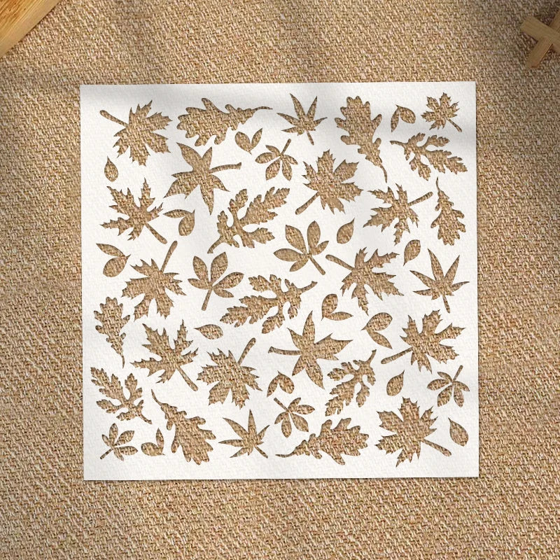 Reusable Maple Leaf Stencil for Painting and Airbrush Art - Fall Design Template