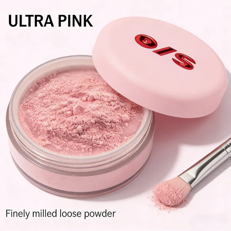Blurring Setting Powder Ultra Pink for Fair to Medium Skin, Matte Finish